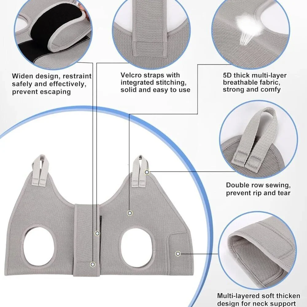 Dog Grooming Hammock Hanging Harness for Nail Trimming